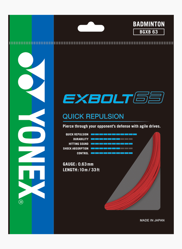 Dây cước căng vợt Yonex BG EXBOLT 63 - Ảnh 5