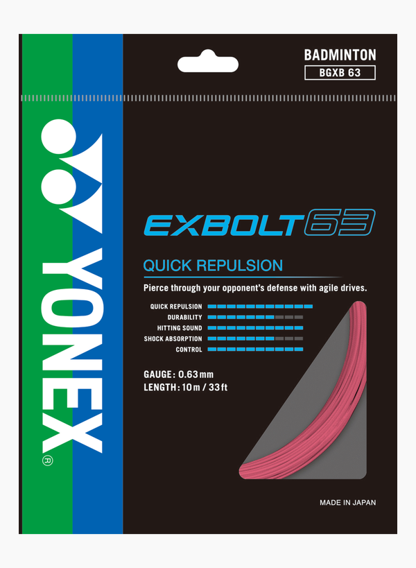 Dây cước căng vợt Yonex BG EXBOLT 63 - Ảnh 4