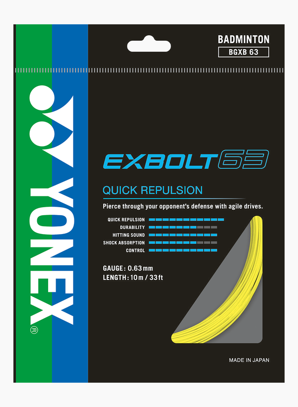 Dây cước căng vợt Yonex BG EXBOLT 63 - Ảnh 3
