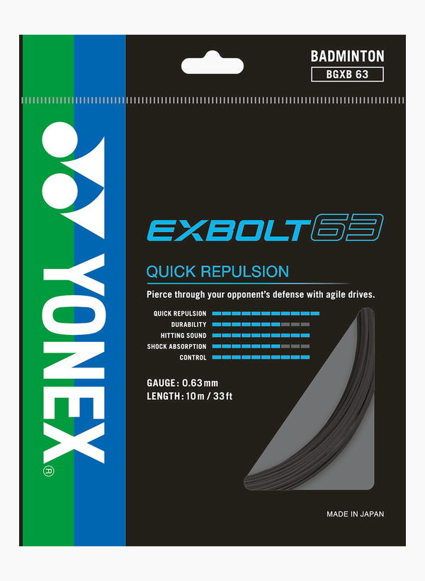 Dây cước căng vợt Yonex BG EXBOLT 63 - Ảnh 2